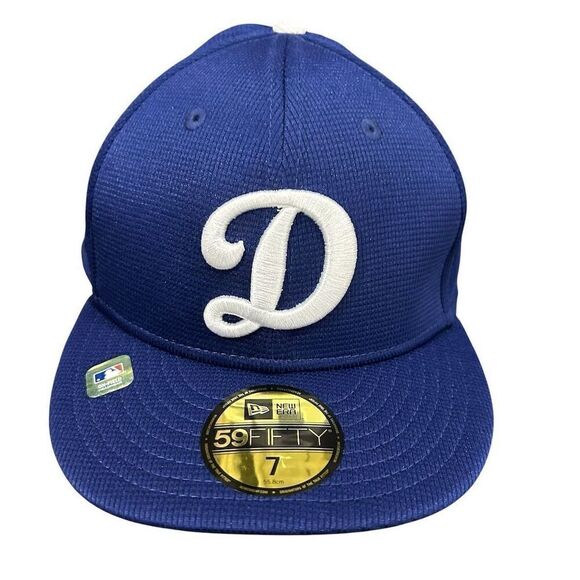 New Era Los Angeles Dodgers 2024 59FIFTY Fitted Hat Blue Size 7 - Picture 2 of 6